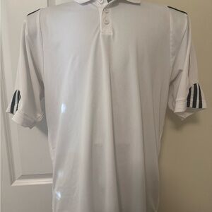 Men's White Golf Polo Shirt
